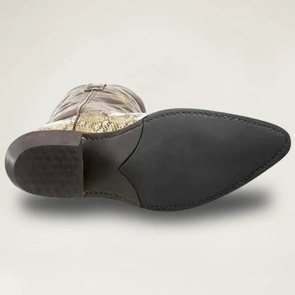 CLAY Santiag Pour Homme - Yehaw | Marron