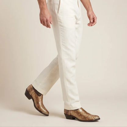 CLAY Santiag Pour Homme - Yehaw | Marron