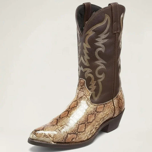 CLAY Santiag Pour Homme - Yehaw | Marron