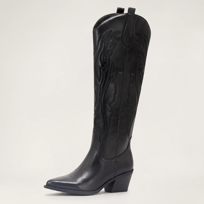 ALICIA Santiag Pour Femme - Yehaw | Noir