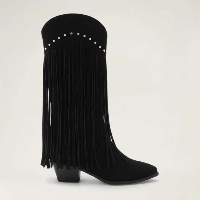 BELLA Santiag Pour Femme - Yehaw | Noir