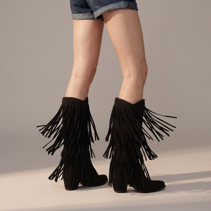 ARACELI Santiag Pour Femme - Yehaw | Noir