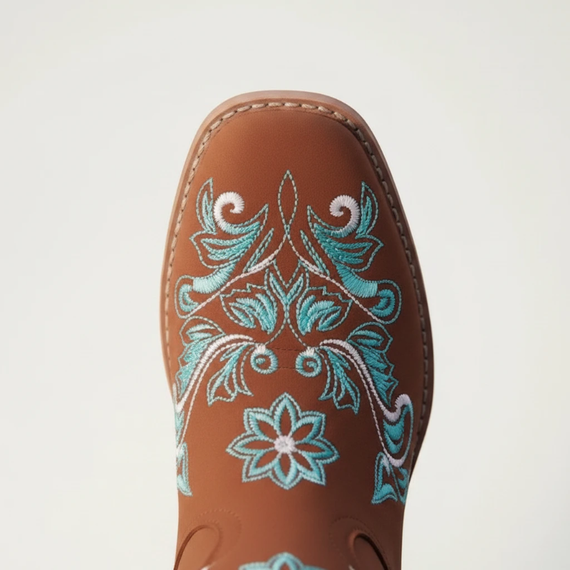 ADRIANA Santiag Pour Femme - Yehaw | Marron