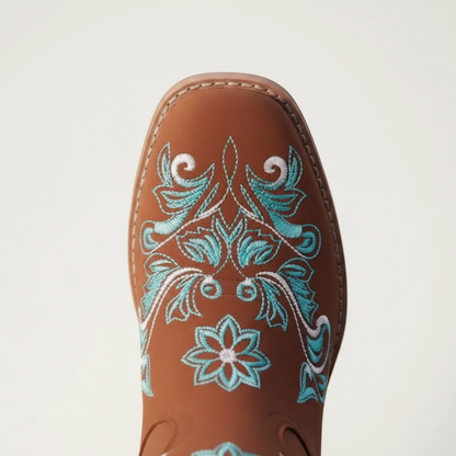 ADRIANA Santiag Pour Femme - Yehaw | Marron