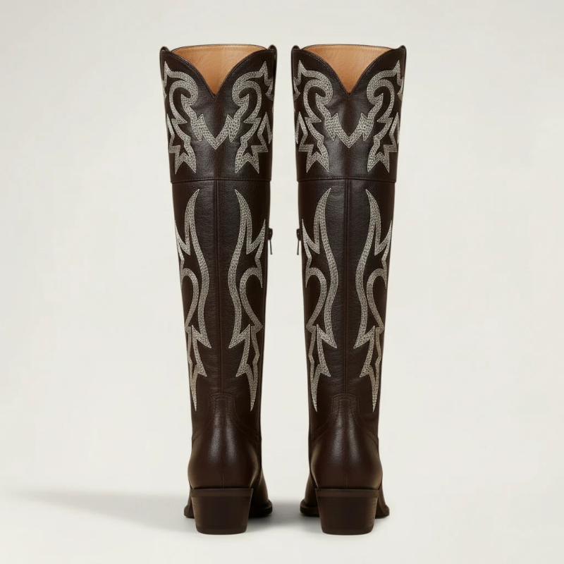 BEATRICE Santiag Pour Femme - Yehaw | Marron