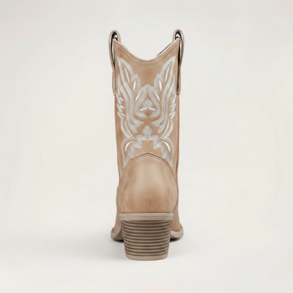 BARBARA Santiag Pour Femme - Yehaw | Marron