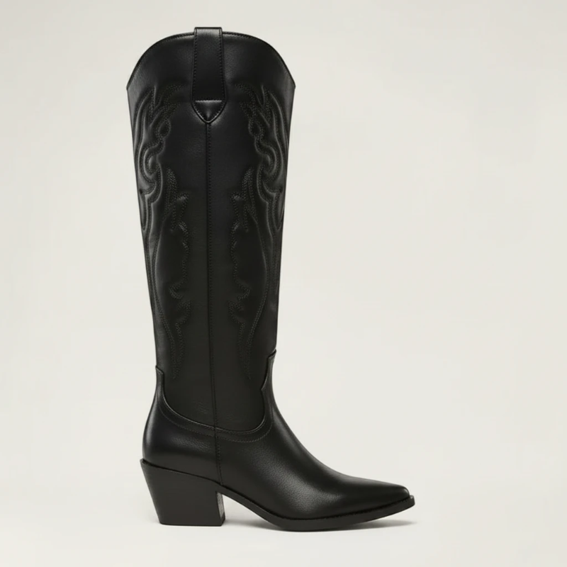 ALICIA Santiag Pour Femme - Yehaw | Noir