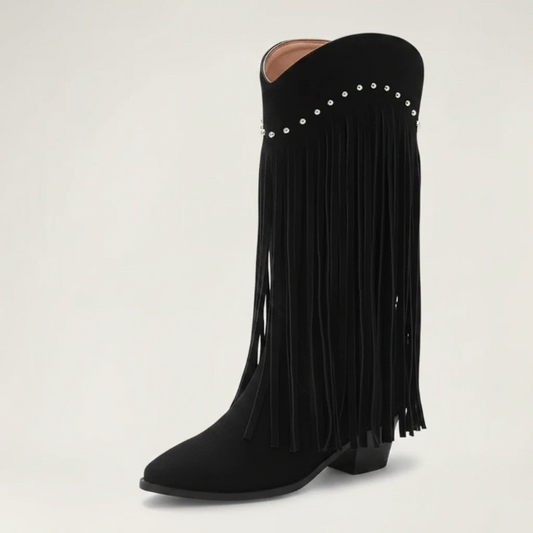BELLA Santiag Pour Femme - Yehaw | Noir