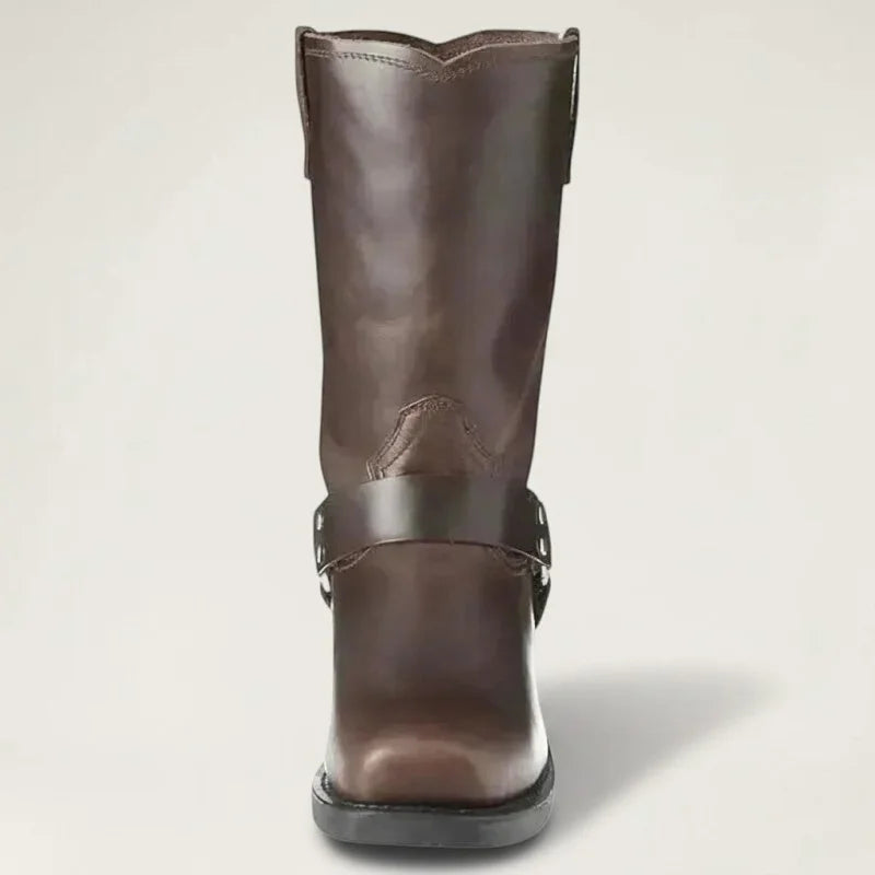 GHOST Santiag Pour Homme - Yehaw | Marron Foncé