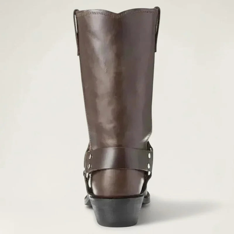 GHOST Santiag Pour Homme - Yehaw | Marron Foncé