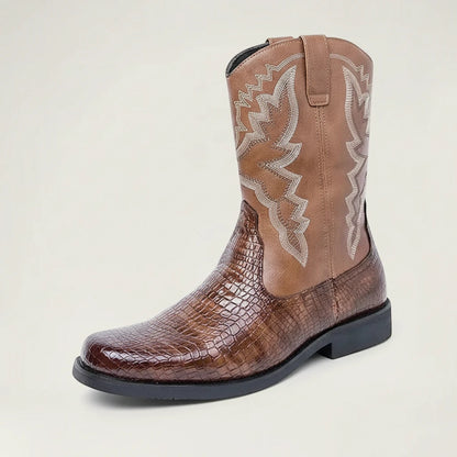 HECTOR Santiag Pour Homme - Yehaw | Marron
