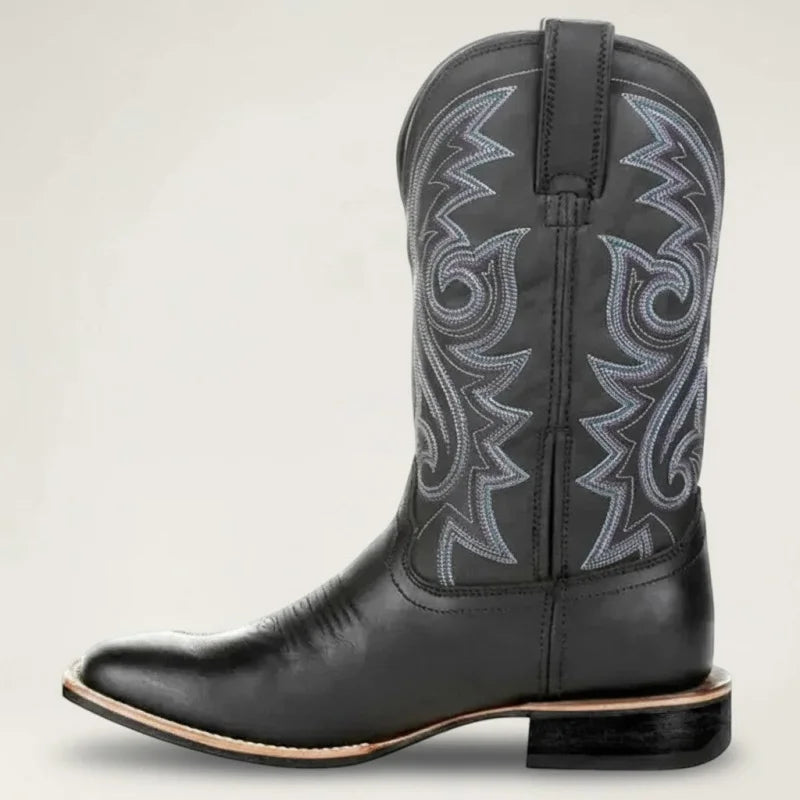 JED Santiag Pour Homme - Yehaw | Noir