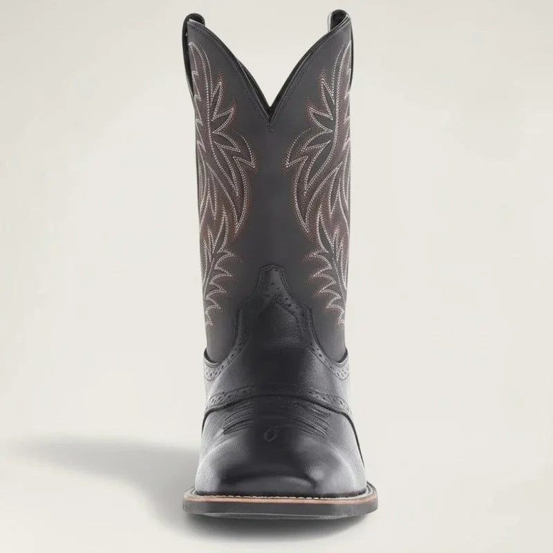 JOHNNY Santiag Pour Homme - Yehaw | Noir