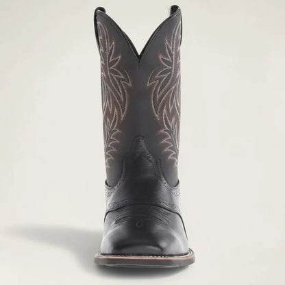 JOHNNY Santiag Pour Homme - Yehaw | Noir