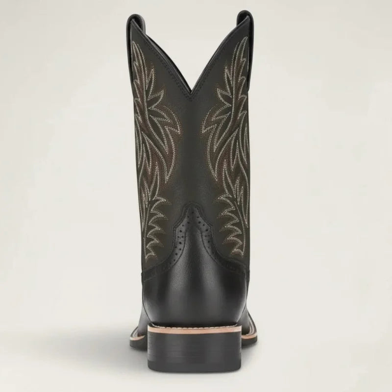 JOHNNY Santiag Pour Homme - Yehaw | Noir