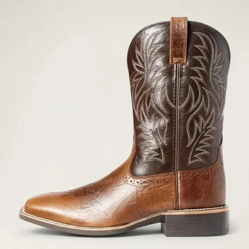 JOHNNY Santiag Pour Homme - Yehaw | Marron
