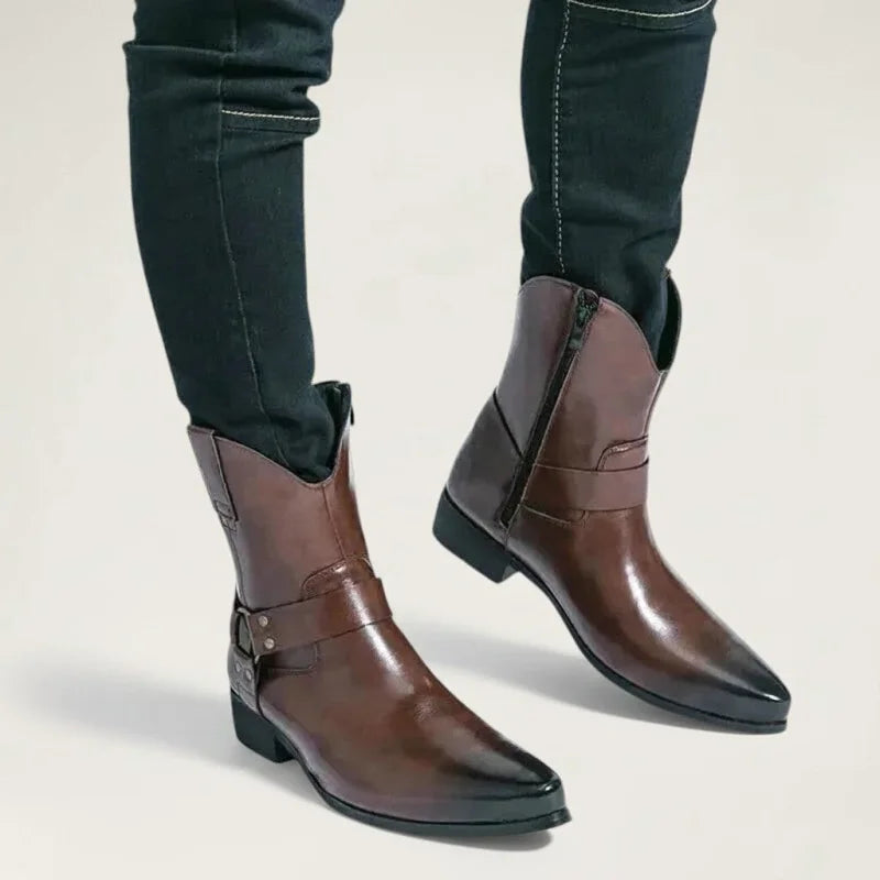 REMINGTON Santiag Pour Homme - Yehaw | Marron