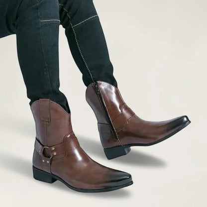 REMINGTON Santiag Pour Homme - Yehaw | Marron