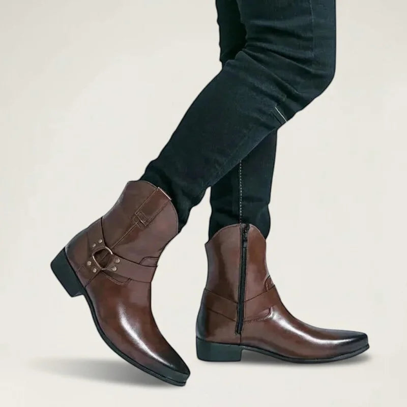 REMINGTON Santiag Pour Homme - Yehaw | Marron