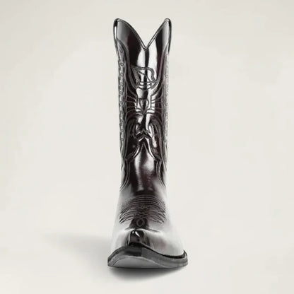 TEDDY Santiag Pour Homme - Yehaw | Marron Foncé