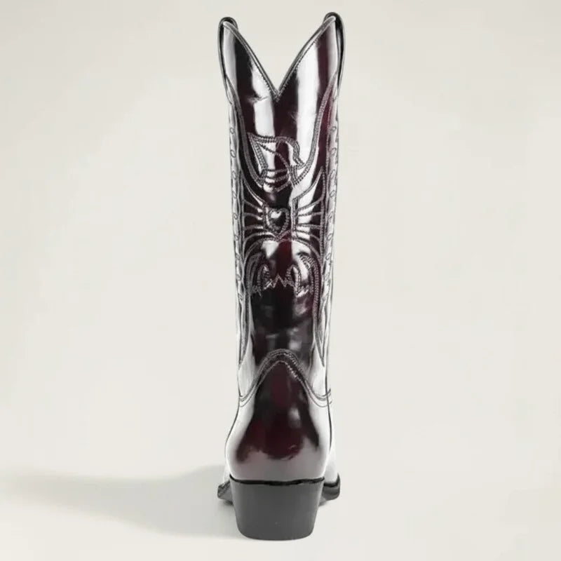 TEDDY Santiag Pour Homme - Yehaw | Marron Foncé