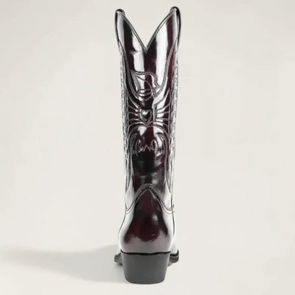 TEDDY Santiag Pour Homme - Yehaw | Marron Foncé