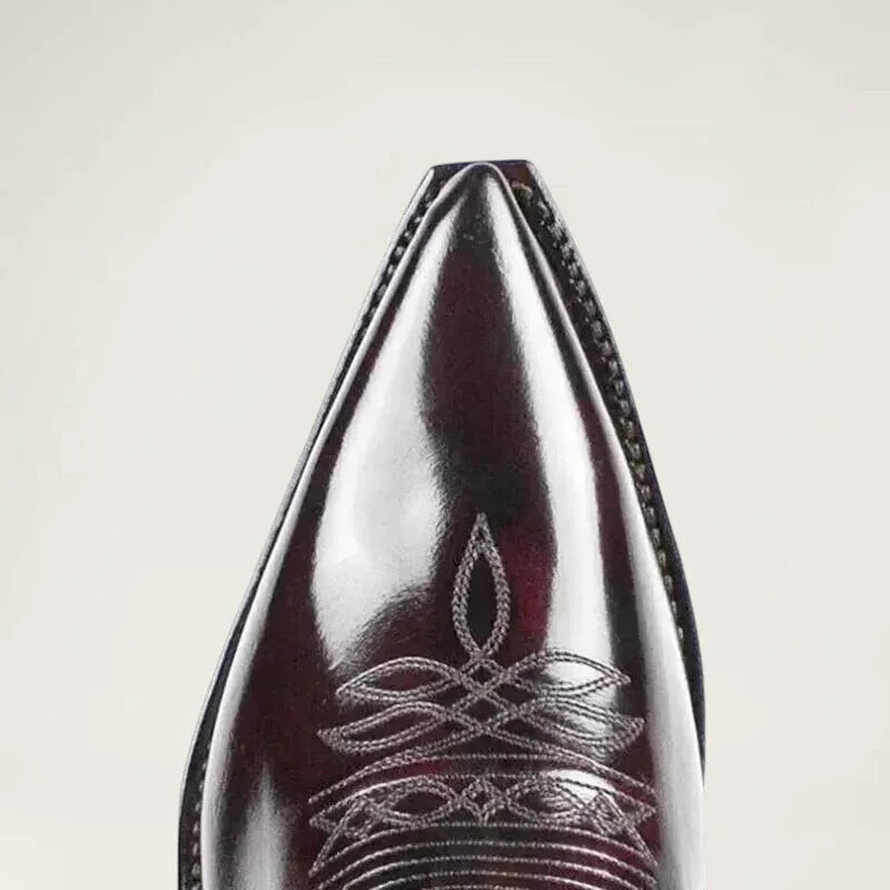 TEDDY Santiag Pour Homme - Yehaw | Marron Foncé