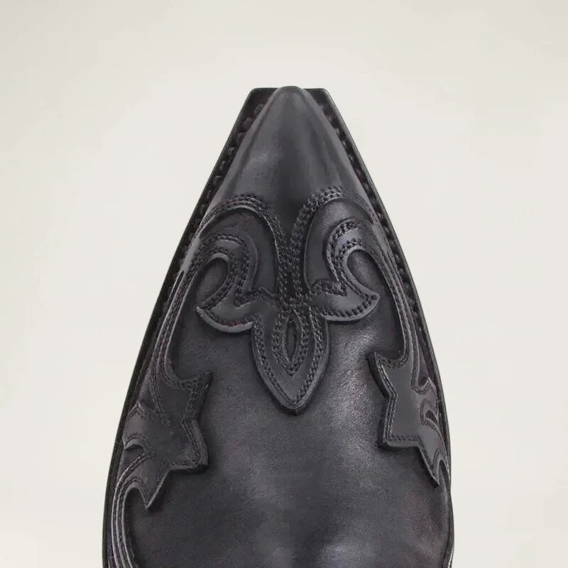 TOMMMY Santiag Pour Homme - Yehaw | Noir